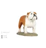 Bulldog, Bulldog anglais II - figurine peinte, statue, sculpture, réalisée par l'artiste, marque Art-Dog