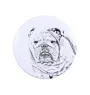 Buldog magnes z psem mały Art-Dog