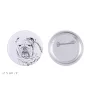 Bulldog, English Bulldog, British Bulldog - pin with your dog, add your own photo, Art-Dog brand
