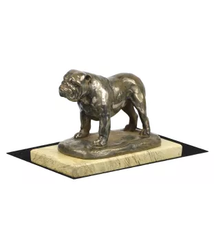 Bulldog, Bulldog anglais - statuette de chien, figurine de silhouette de chien, trophée pour exposition de chiens de la marque Art-Dog
