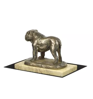 Buldog statuetka na piaskowym kamieniu Art-Dog