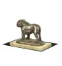 Bulldog, Bulldog anglais - statuette de chien, figurine de silhouette de chien, trophée pour exposition de chiens de la marque Art-Dog