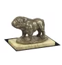 Bulldog I - dog figurine, dog silhouette figurine, trophy for Art-Dog dog show exhibition