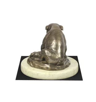 Bulldog II - dog figurine, dog silhouette figurine, trophy for Art-Dog dog show exhibition