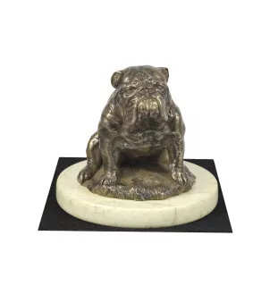 Bulldog III statuetka na piaskowym kamieniu Art-Dog