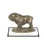 Bulldog I - dog figurine, figure on a white base, trophy for Art-Dog dog show exhibition