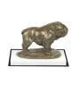 Bulldog I statuetka na białym drewnie Art-Dog