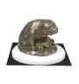 Bulldog II statuetka na białym drewnie Art-Dog