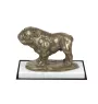 Bulldog I statuetka na jasnym kamieniu Art-Dog