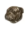 Bulldogge - Flachrelief eines Hundes, kleiner Dekor, realistische Plakette mit Hund von der Marke Art-Dog