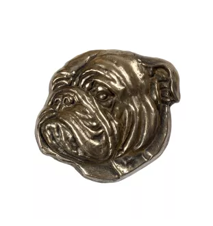 Bulldog - commemorative plaque with a dog, personalized thank you, award, diploma with dedication from the Art-Dog brand