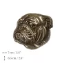 Bulldog - plaque commémorative avec chien, remerciement personnalisé, récompense, diplôme avec dédicace de la marque Art-Dog