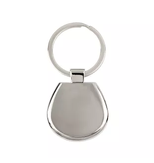 Bulldog, English Bulldog, British Bulldog - geometric keychain with a photo and the inscription Art-Dog