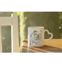 Buldog kubek z psem good morning serce Art-Dog