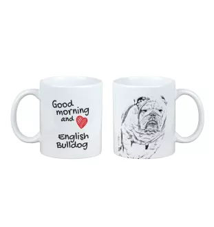 Bulldog, Englische Bulldogge - Tasse mit Hund, Tasse mit Bild, personalisiertes Geschenk der Marke Art-Dog