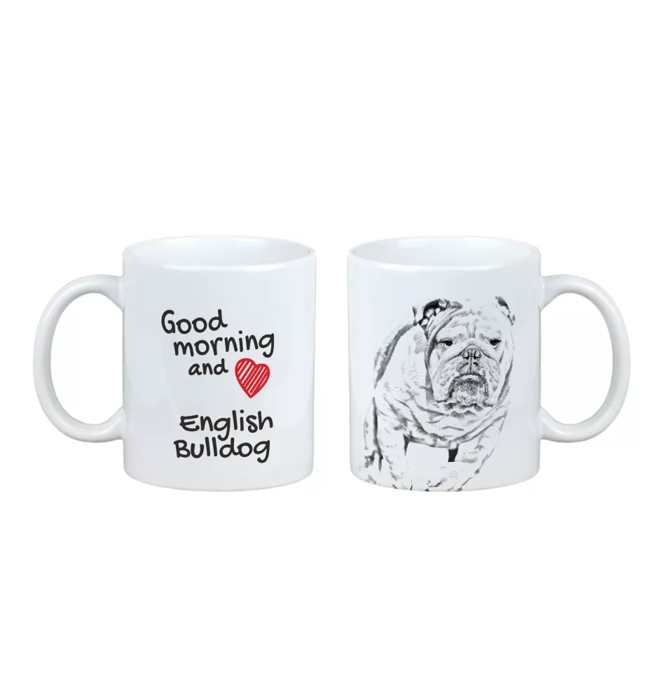 Bulldog, English Bulldog, British Bulldog - cup with a dog, cup with a photo, personalized gift from the Art-Dog brand