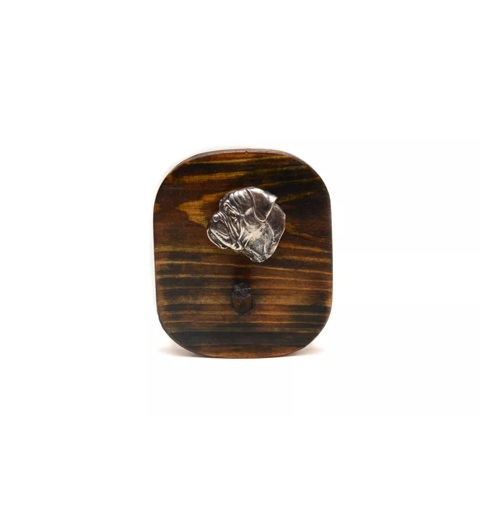 Bulldog, Bulldog anglais I - porte-clés, porte-clés avec chien pour les médailles, crochet pour les clés de la marque Art-Dog