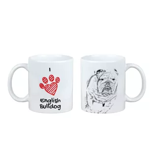 Bulldog, Englische Bulldogge - Tasse mit Hund, entzückende Tasse mit Grafik, Geschenk mit Ihrem Foto von der Marke Art-Dog