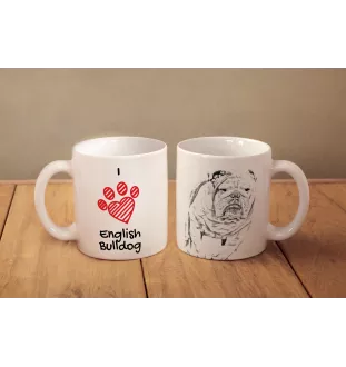 Bulldog, Englische Bulldogge - Tasse mit Hund, entzückende Tasse mit Grafik, Geschenk mit Ihrem Foto von der Marke Art-Dog