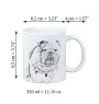 Bulldog, Englische Bulldogge - Tasse mit Hund, fröhliche Tasse für Hundeliebhaber, personalisiertes Geschenk der Marke Art-Dog