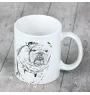 Bulldog, Bulldog anglais - tasse avec chien, une tasse joyeuse pour les amoureux des chiens, un cadeau personnalisé de la marque Art-Dog