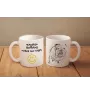 Bulldog, English Bulldog, British Bulldog - cup with a dog, cheerful cup for a dog lover, personalized gift from the Art-Dog brand