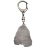 English Cocker Spaniel I - Silver-plated key ring with dog, handbag decoration, backpack pendant by Art-Dog brand