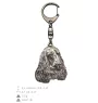 English Cocker Spaniel I - Silver-plated key ring with dog, handbag decoration, backpack pendant by Art-Dog brand