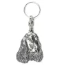 English Cocker Spaniel I - Silver-plated dog pendant, handbag decoration, backpack pendant by Art-Dog brand