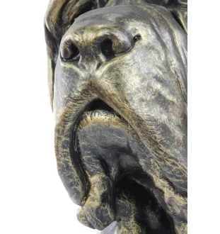 Mastiff, Mastiff anglais - buste de chien, grande tête de chien pour le jardin, décoration de salon unique par la marque Art-Dog