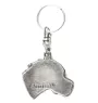 English Pointer I - Silver-plated dog pendant, handbag decoration, backpack pendant by Art-Dog brand