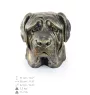 English Mastiff - urn for dog ashes, dog bust, large dog head for garden by Art-Dog