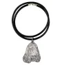 Cocker spaniel anglais I - collier avec un chien, pendentif en plaqué argent pour les fans de chiens, bijoux uniques de la marque Art-Dog