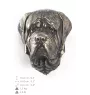 English Mastiff - Dog statue, hanging bust, unique decoration for dog lover by Art-Dog brand