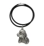 Cocker spaniel anglais - collier avec un chien, pendentif en plaqué argent pour les fans de chiens, bijoux uniques de la marque Art-Dog