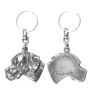 Pointer anglais I - Pendentif argenté avec un chien dans une boîte décorative, décoration de sac à main, pendentif de sac à dos par la marque Art-Dog