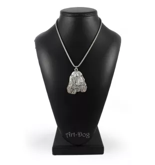 Cocker spaniel anglais I - Collier pour chien, bijoux uniques pour les fans de chiens, pendentif vipère unique de la marque Art-Dog