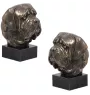 Mastiff, englischer Mastiff - Hundestatue, Büste auf Steinsockel, Skulptur, Trophäe für Hundeausstellung der Marke Art-Dog