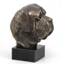 Mastiff, englischer Mastiff - Hundestatue, Büste auf Steinsockel, Skulptur, Trophäe für Hundeausstellung der Marke Art-Dog