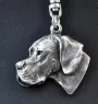 English Pointer, Englischer Pointer I - Versilberter Schlüsselanhänger mit Hund in einer Geschenkbox, Handtaschenschmuck, Rucksackanhänger der Marke Art-Dog