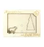 English Mastiff - Photo frame, engraved wooden frame, a lovely gadget for the dog lover by Art-Dog