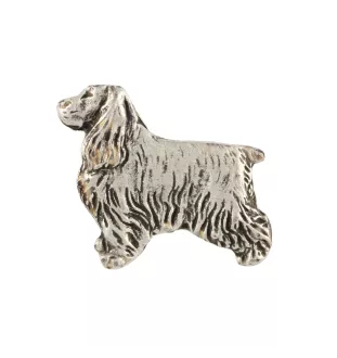 Cocker spaniel anglais - Broche de chien dans un coffret cadeau, épingle élégante, épingle de revers pour la veste de la marque Art-Dog