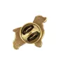 English Cocker Spaniel, Englische Cockerspaniel  - Vergoldete Brosche, eleganter Hundeschmuck, einzigartige Brosche der Marke Art-Dog