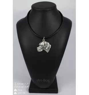 English Pointer I - Dog necklace in gift box, silver-plated locket for dog fan, striking pendant by Art-Dog brand