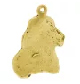English Cocker Spaniel - Dog necklace, gold-plated pendant for dog fan, unique jewellery by Art-Dog brand