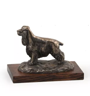 Cocker spaniel anglais - statue de chien, figurine pour bureau, trophée pour exposition canine par la marque Art-Dog