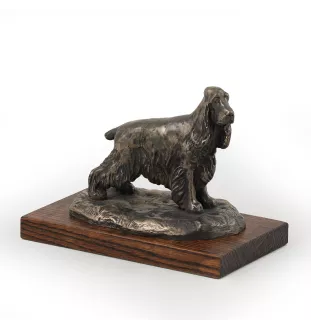 Cocker spaniel anglais - statue de chien, figurine pour bureau, trophée pour exposition canine par la marque Art-Dog
