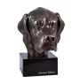English Pointer, Englischer Pointer - Hundestatue, Büste auf Steinsockel, Skulptur, Trophäe für Hundeausstellung der Marke Art-Dog