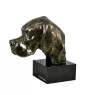 English Pointer, Englischer Pointer - Hundestatue, Büste auf Steinsockel, Skulptur, Trophäe für Hundeausstellung der Marke Art-Dog