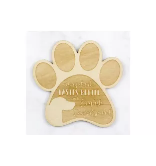 Cocker spaniel anglais - Sous-verre mug, sous-verre gravé avec chien, cadeau pour amoureux des chiens par la marque Art-Dog